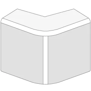 DKC In-Liner Угол внешний для TMU/ТМС AEM 25x17 W0 (уп=2шт)