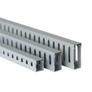 DKC Короб перфорированный, серый RL75 15x30