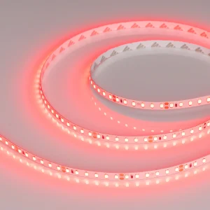 Arlight Лента RT-A120-8mm 24V Red (9.6 W/m, IP20, 2835, 5m) (9.6 Вт/м, IP20)