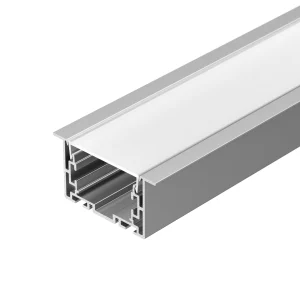 Arlight Профиль с экраном S2-LINIA69-F-2500 ANOD+OPAL (Алюминий)