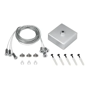 Arlight Подвес S2-LINE-3x4m Long Set (Silver Box, Pad 15x2mm) (Металл)