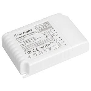 Arlight Блок питания ARJ-SP-30-PFC-1-10V-DALI2-PD (30W, 300-900mA) (IP20 Пластик, 5 лет)