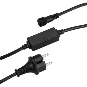 Arlight Шнур питания ARD-CLASSIC-FLASH-1.5M Black (230V, 1.6A) (Ardecoled, Закрытый)