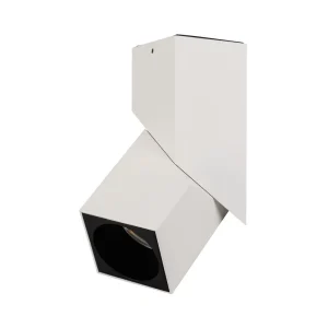 Arlight Светильник SP-TWIST-SURFACE-S60x60-12W Warm3000 (WH-BK, 30 deg) (IP40 Металл, 3 года)
