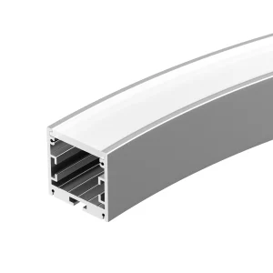 Arlight Профиль SL-ARC-3535-D800-A45 SILVER (320мм, дуга 1 из 8) (Алюминий)