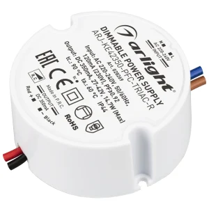 Arlight Блок питания ARJ-KE42350-PFC-TRIAC-R (15W, 350mA) (IP44 Пластик, 5 лет)