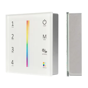 Arlight Панель Sens SMART-P55-MULTI White (3V, 4 зоны, 2.4G) (IP20 Пластик, 5 лет)