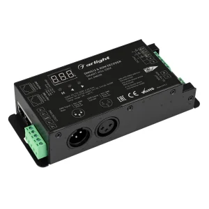 Arlight Декодер SMART-K56-DMX (230V, 3x1.5A, XLR3, 2.4G) (IP40 Металл, 5 лет)