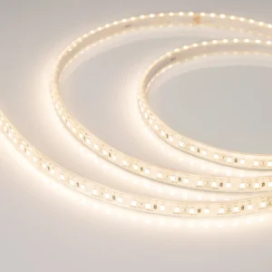 Arlight Светодиодная лента герметичная RTW-PU-A120-10.5mm 12V Warm3000 (16.8 W/m, IP68, Wire 2m, 5m) (-)
