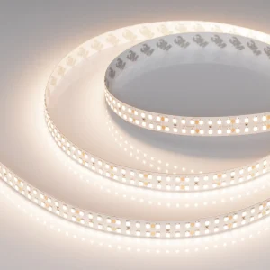 Arlight Светодиодная лента RT-A320-15mm 24V Warm3500 (24 W/m, IP20, 2835, 5m) (высок.эфф.150 лм/Вт)