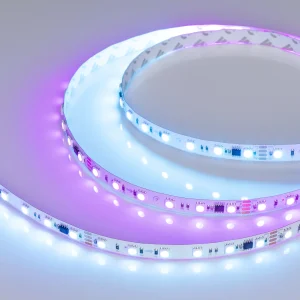 Arlight Лента DMX-B60-10mm 24V RGB-PX6-RAM (15 W/m, IP20, 5060, 5m) (бегущий огонь)