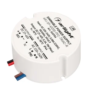 Arlight Блок питания ARJ-SP-40200-PFC-TRIAC-R (7W, 27-40V, 200mA) (IP44 Пластик, 5 лет)