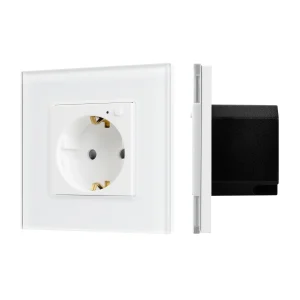 Arlight Розетка электрическая с Zigbee управлением SCT-OMALI-EUZB1-PL-WH (240V, 16A, Zigbee) (-)