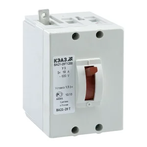 КЭАЗ Выключатель автоматический ВА21-29Т-140010-8А-6Iн-600DC-З/П-У3