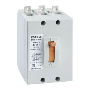 КЭАЗ Выключатель автоматический ВА21-29-340010-31,5А-12Iн-400AC-У3