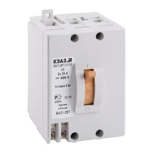 КЭАЗ Выключатель автоматический ВА21-29Т-121110-25А-6Iн-600DC-У3