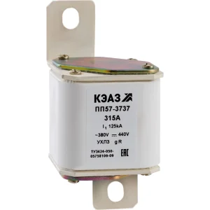 КЭАЗ Предохранитель ПП57-37370-315А-У3