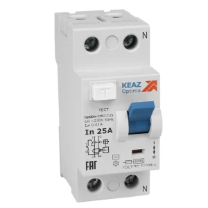 КЭАЗ ВДТ без защиты от сверхтоков OptiDin DМ63-2480-AС-УХЛ4 (2P, 80, 300mA)