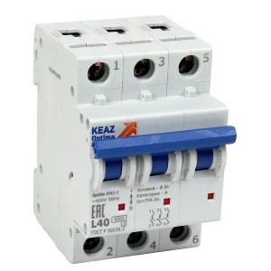 КЭАЗ OptiDin BM63 Автоматический выключатель 3P 16A K 6кА AC (BM63-3K16-УХЛ3)