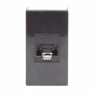 DKC Розетка RJ-45 кат.6,Viva,1 мод.,черн