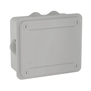DKC Коробка ответвит. с 6 кабельными вводами д.25мм, IP55, 120х80х50мм (розница)