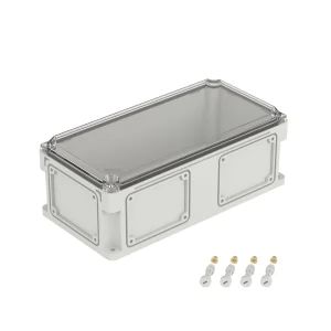 DKC Корпус RAM box без МП 400х200х146 мм, с фланцами, прозрачная крышка высотой 21 мм, IP66/IP67