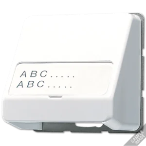 JUNG CD 500/CD plus Бежевый Корпус для разъемов, с полем ддя надписи