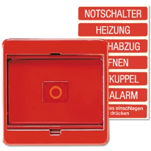 JUNG CD 500/CD plus Красная Клавиша 1-ая с линзой