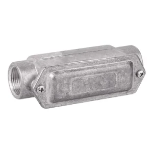 DKC Коробка протяжная алюминиевая, 2 ввода 180°, М40х1,5 ,IP55, 171х62х71мм
