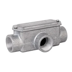 DKC Коробка ответвительная алюминиевая, 3 ввода, М40х1,5 ,IP55, 171х78х71мм
