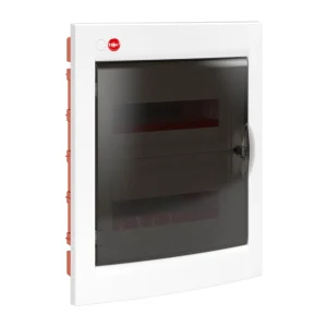 DKC RAM base Щиток встраив.с двер.24мод.,IP41,бел., с клем.блок.2х87508 и замком