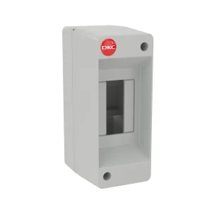 DKC RAM base Щиток настенный, ral 7035, без крышки, 2мод.