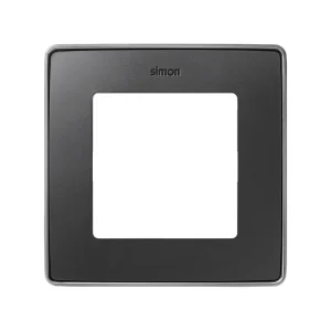 Simon 82 Detail Графит, основание Алюминий Рамка 1-ая