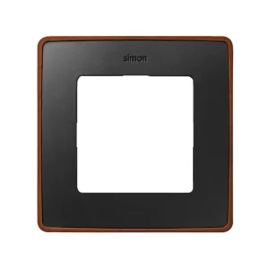 Simon 82 Detail Графит,основание медь Рамка 4-ая