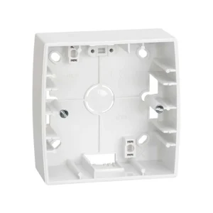 Simon 82 Белая Коробка 1-ая наружной установки, 89х89х37 mm