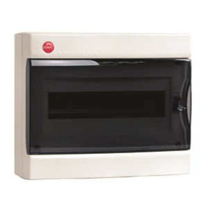 DKC RAM base Щиток настен.с дверц.12мод.,IP41,бел.,с усил. клем.блок.1х87312