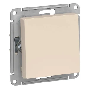Systeme Electric AtlasDesign Беж Выключатель 1-клавишный сх.1, 10АХ, механизм