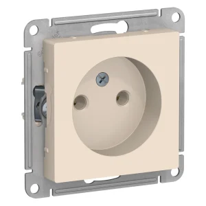 Systeme Electric AtlasDesign Беж Розетка б/з, 16А, механизм