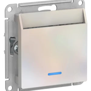 Systeme Electric AtlasDesign Жемчуг Переключатель карточный с задержкой времени, механизм