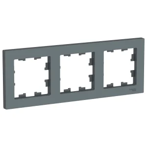 Systeme Electric AtlasDesign Грифель Рамка 3-ая, универсальная