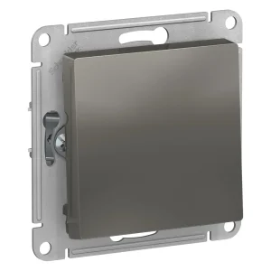 Systeme Electric AtlasDesign Сталь Выключатель 1-клавишный сх.1, 10АХ, механизм