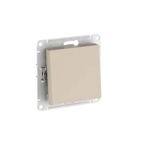 Systeme Electric AtlasDesign Песочный Выключатель 1-клавишный, сх.1, 10АХ, мех., быстрозажим. клем.