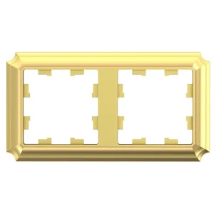 Systeme Electric AtlasDesign Antique Золото Рамка 2-ая, универсальная