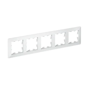 Systeme Electric AtlasDesign Air Лотос/дымчатый белый Рамка 5-ая