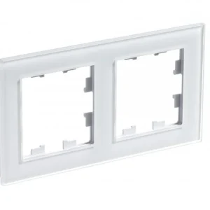 Systeme Electric AtlasDesign Nature Стекло белый Рамка 2-ая