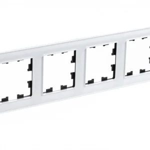Systeme Electric AtlasDesign Nature Стекло белый Рамка 4-ая