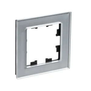 Systeme Electric AtlasDesign Nature Стекло алюминий Рамка 1-ая