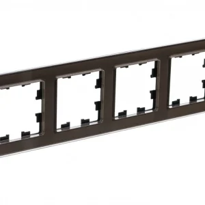 Systeme Electric AtlasDesign Nature Стекло мокко Рамка 4-ая