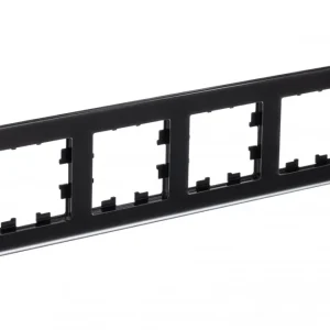 Systeme Electric AtlasDesign Nature Матовое стекло черный Рамка 4-ая