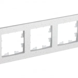 Systeme Electric AtlasDesign Nature Мрамор крем роял Рамка 3-ая